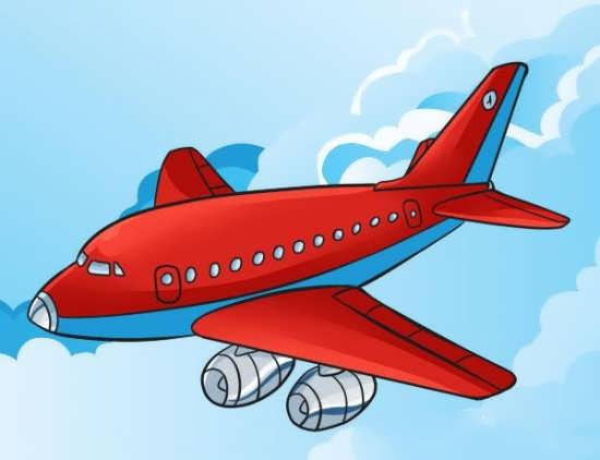 رنگ آمیزی هواپیما برای کودکان در خانه و مهدکودک 