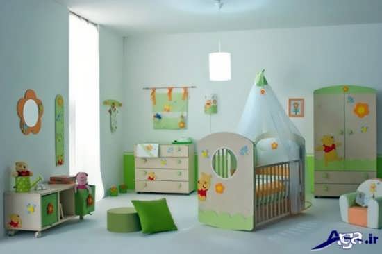 دکوراسیون زیبا برای اتاق نوزاد