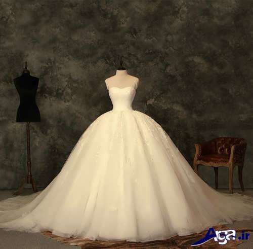 مدل لباس عروس سیندرلایی شیک و زیبا 