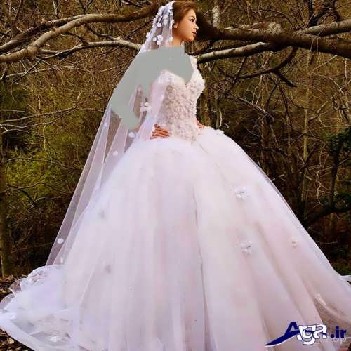 مدل شیک و متفاوت لباس عروس 
