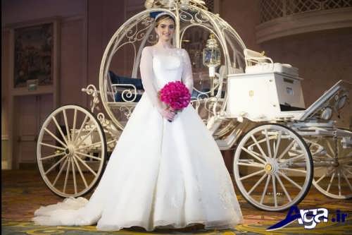 مدل لباس عروس سیندرلایی شیک و زیبا 