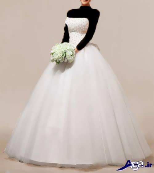 مدل لباس عروس سیندرلایی شیک و جدید 