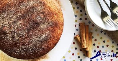 دستور پخت کیک دارچینی خوشمزه در خانه 