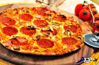 روش پخت پیتزا ایتالیایی در منزل 