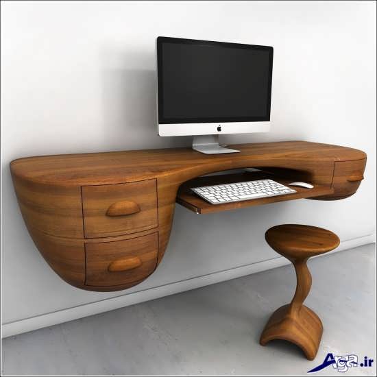 طراحی متفاوت برای میز کامپیوتر