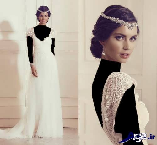 مدل لباس عروس با طرح جدید 