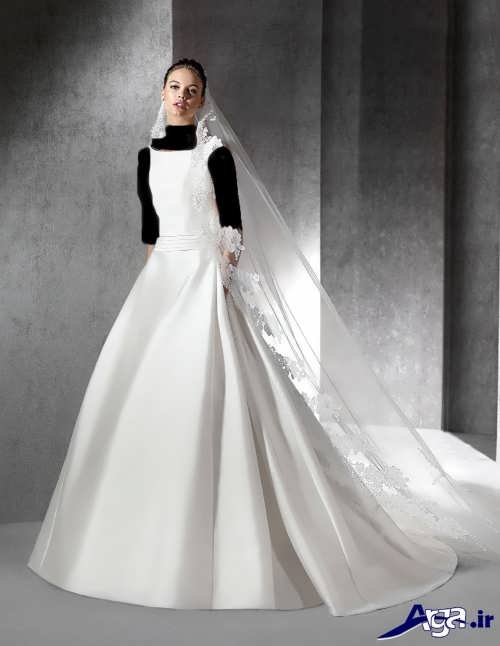 مدل لباس عروس زیبا و ساده 