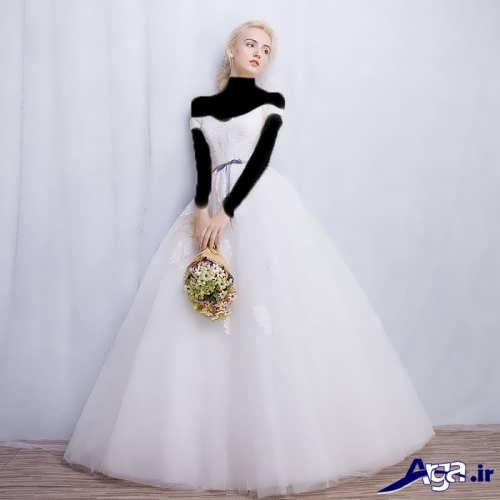 مدل لباس عروس پفی جدید 