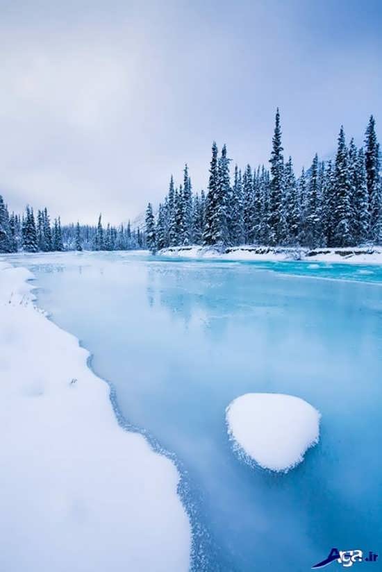 عکس رودخانه زیبای کانادا