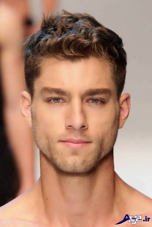 مدل زیبا و متفاوت موی فر مردانه 