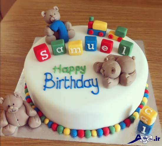 تزیین کیک تولد جدید برای بچه ها