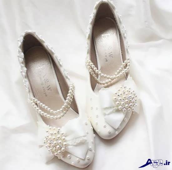 تزیین کفش عروس زیبا و شیک