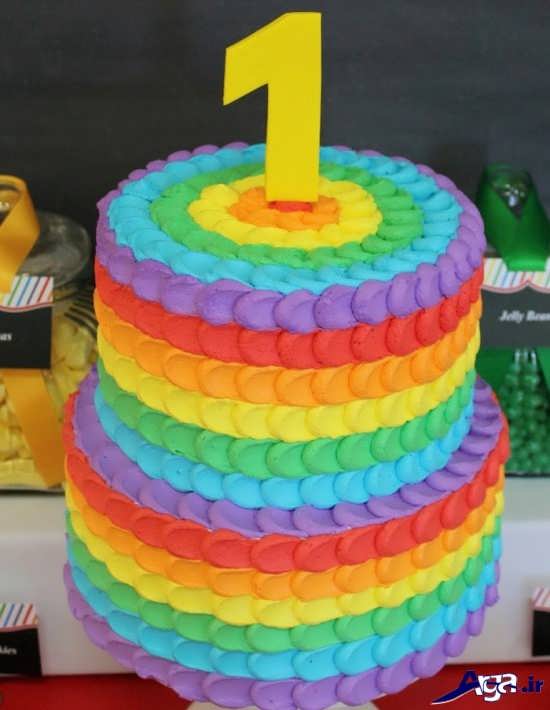 تزیین کیک برای جشن تولد یک سالگی