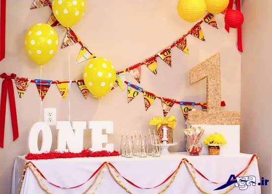 تزیین جشن تولد برای کودک یک ساله