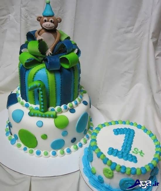 تزیین کیک با عدد یک