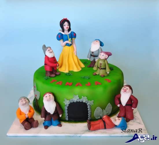 تزیین کیک برای جشن تولد کودکان