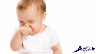 درمان گرفتگی بینی نوزاد با بخار