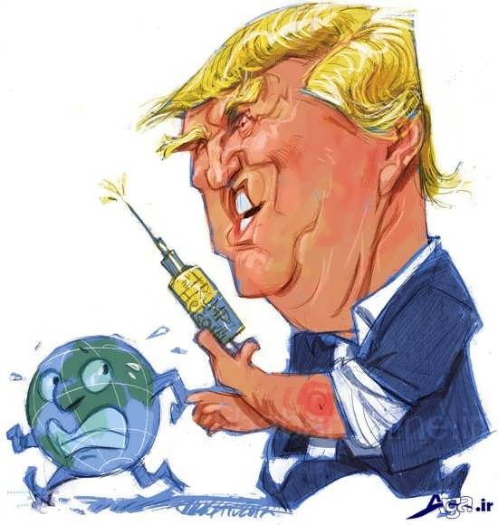 کاریکاتورهای جالب ترامپ