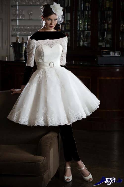 مدل لباس عروس شیک گیپور 