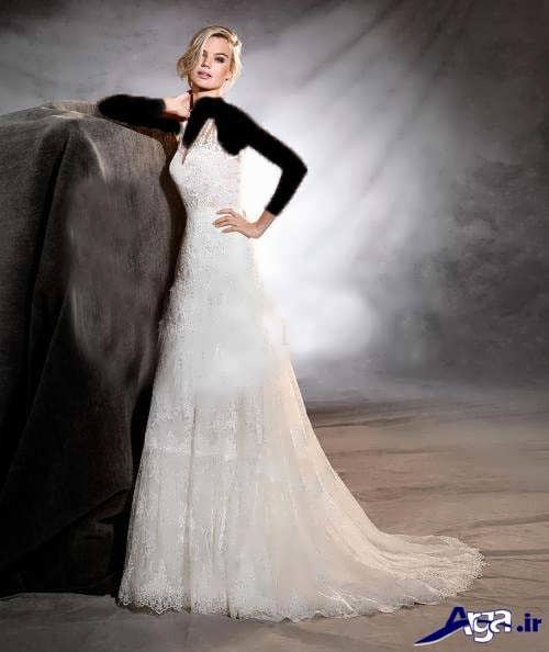 مدل لباس عروس بلند و زیبا 
