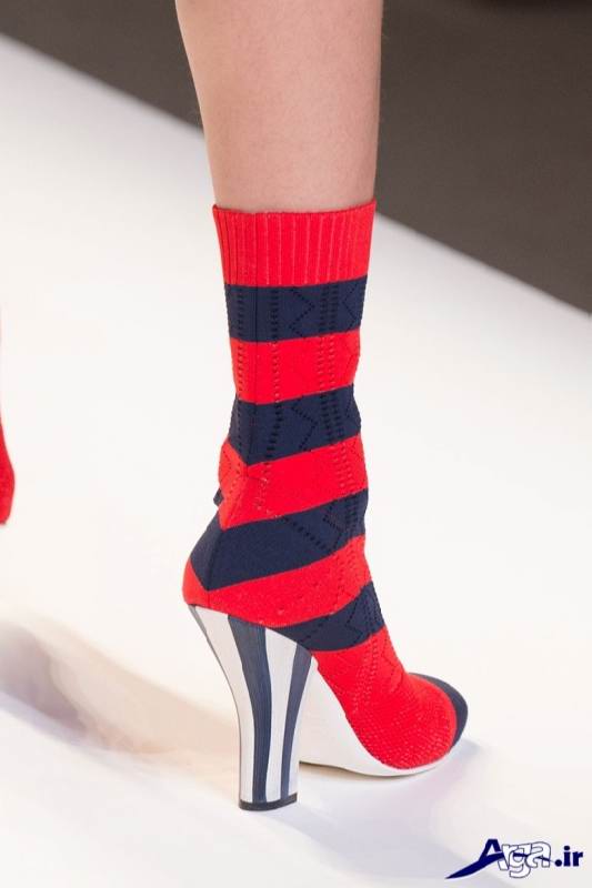 مدل کفش مجلسی 2017 ساق بلند
