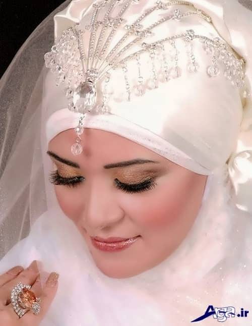 مدل حجاب عروس زیبا 