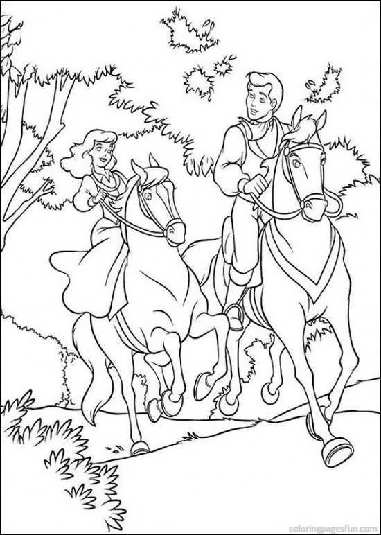 نقاشی شاهزاده و سیندرلا 