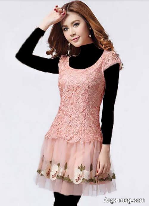 مدل لباس کره ای عروسکی 
