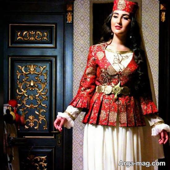 لباس زیبا زنان آذری