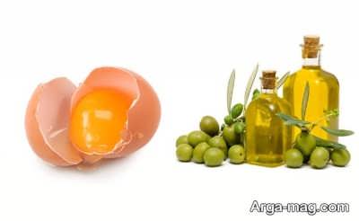 تخم مرغ درمان کننده خشکی پوست
