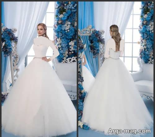 مدل لباس عروس جدید برای خانم های لاغر 