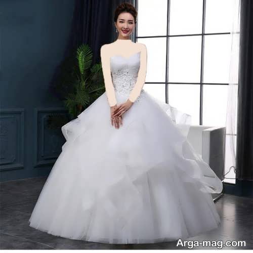 مدل لباس عروس کره ای 