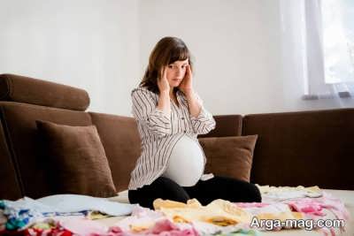 علت سرگیجه و راه های درمان آن در بارداری 