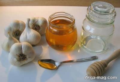 درمان سرفه خشک با سیر و عسل 