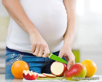 بایدها و نبادهای خوردنی ها در ماه اول بارداری