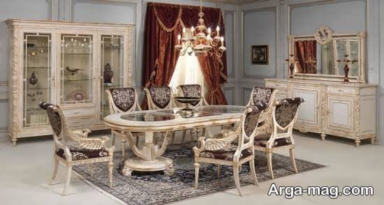 مدل میز سلطنتی کلاسیک