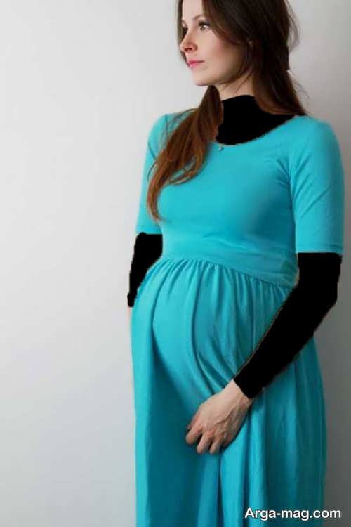 مدل لباس بارداری ایرانی ساده 