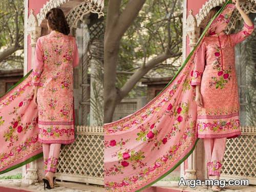 مدل لباس گلدار پاکستانی 