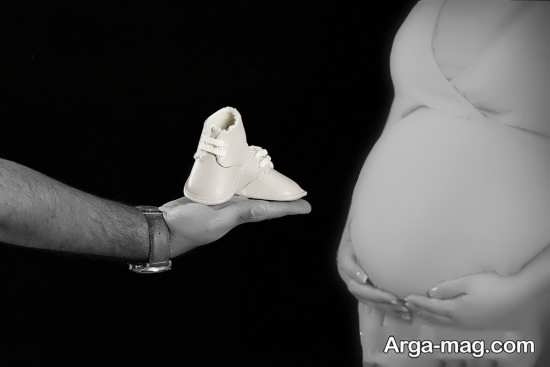عکس هنری در دوران بارداری
