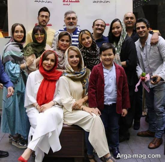 عکس بازیگران در جشن تولد مهران غفوریان