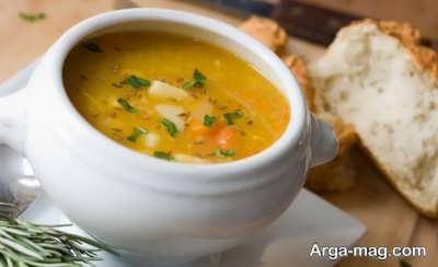 سوپ رقیق مرغ و رفع مسمومیت غذایی