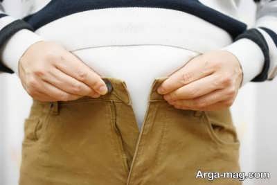 چرا شکم افراد بزرگ می شود؟ 