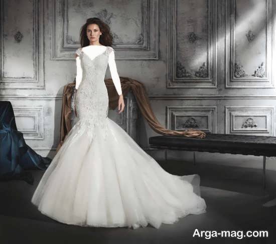 مدل لباس عروس شیک و زیبا 2018 
