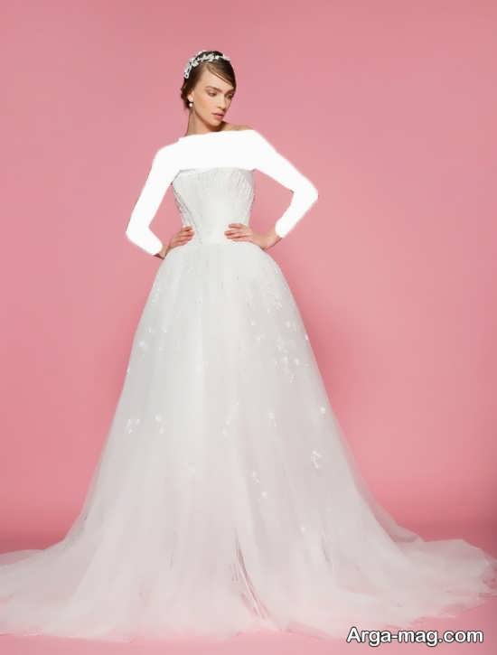 مدل لباس عروس پف دار 2018
