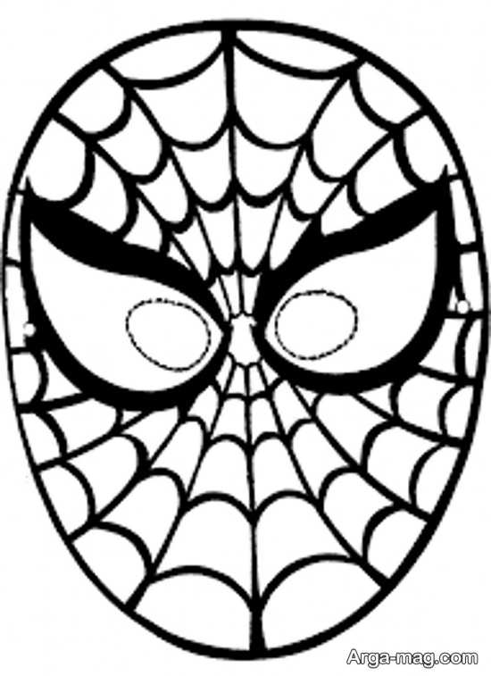 ساخت صورتک مرد عنکبوتی 
