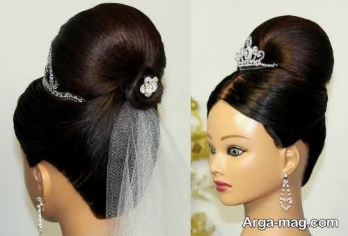 مدل مو بسته عروس با زیباترین متدها 