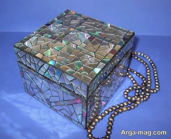 ساخت جعبه جواهرات با شکسته های دیسک