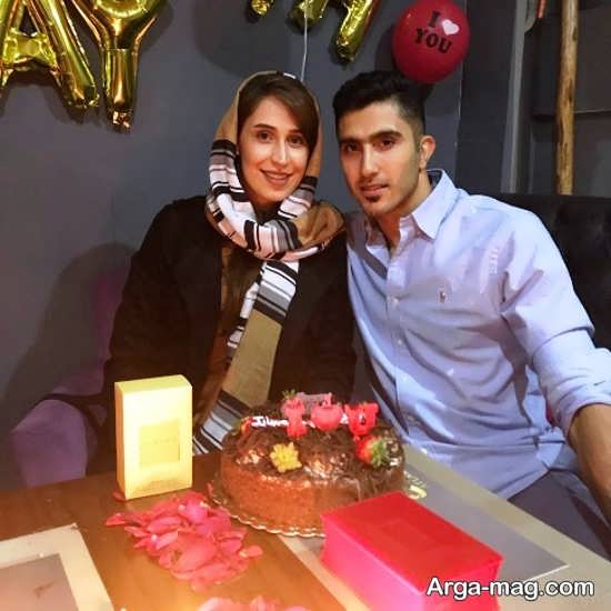 جشن تولد همسر مجتبی میرازجانپور