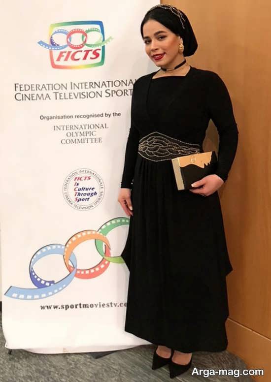 ملیکا شریفی نیا در اختتامیه جشنواره فیلم