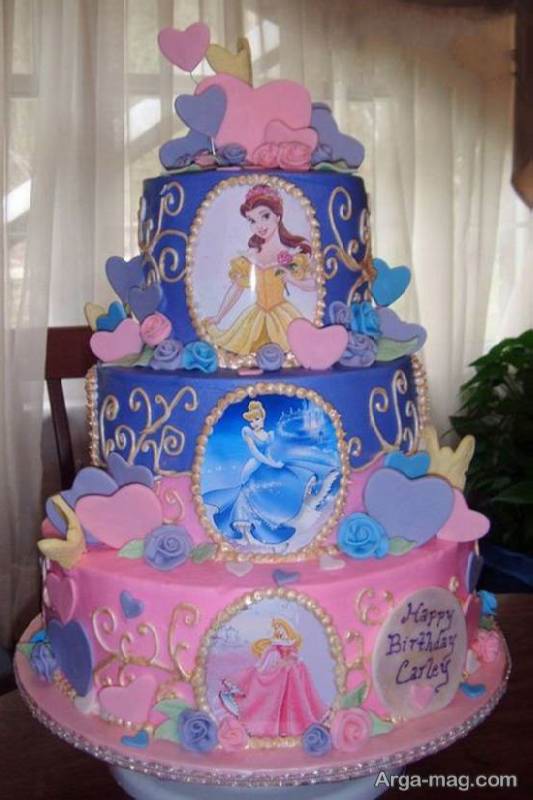 کیک تولد سیندرلا